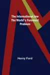 The International Jew The World's Foremost Problem cover