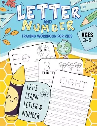 Letter and Number Tracing Workbook cover