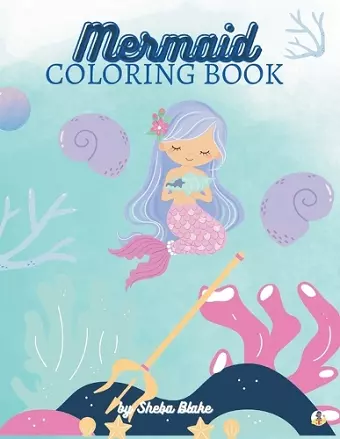 Mermaid Coloring Book for Kids Ages 6-12 cover