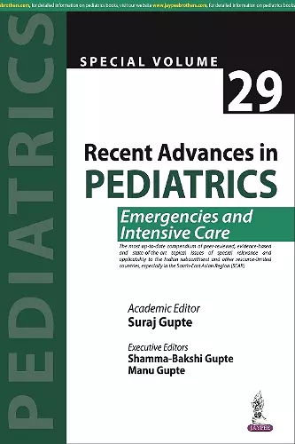 Recent Advances in Pediatrics (Special Volume 29) cover