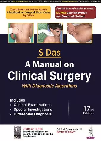A Manual on Clinical Surgery cover