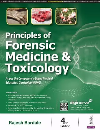 Principles of Forensic Medicine & Toxicology cover