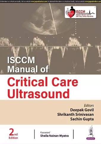 ISCCM Manual of Critical Care Ultrasound cover