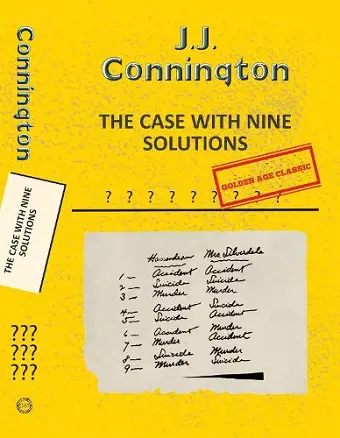 The Case With Nine Solutions cover