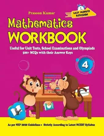 Mathematics Workbook Class 4 cover