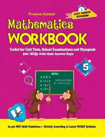 Mathematics Workbook Class 5 cover