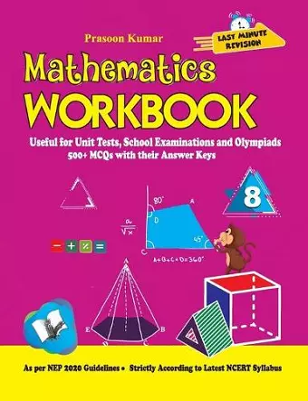 Mathematics Workbook Class 8 cover