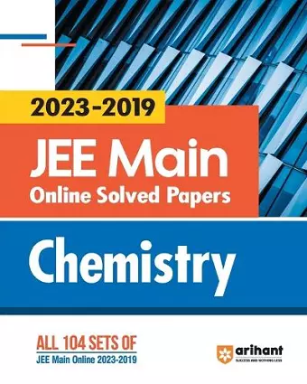 Online Solved Papers JEE Main 2019-2023 Chemistry (EditionIV) cover