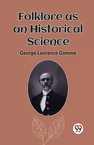 Folklore as an Historical Science (Edition2023) cover