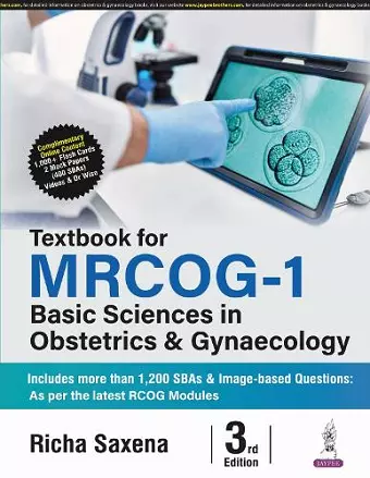 Textbook for MRCOG-1 cover