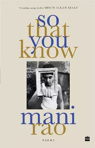 So That You Know cover