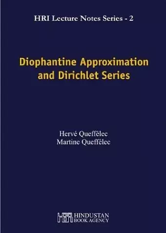 Diophantine Approximation and Dirichlet Series cover