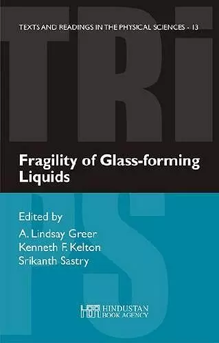Fragility of Glass-Forming Liquids cover