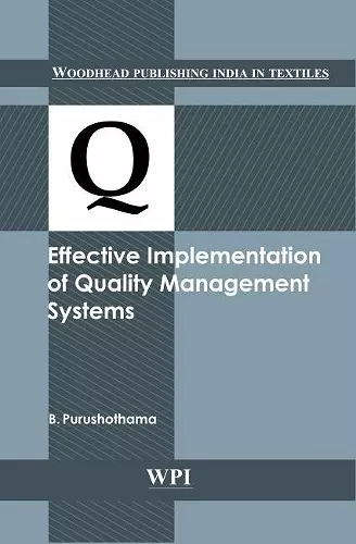 Effective Implementation of Quality Management Systems cover