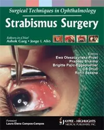 Surgical Techniques in Ophthalmology: Strabismus Surgery cover