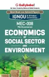 Mec-08 Economics of Social Sector and Environment cover