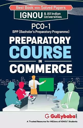 Pco-1 Preparatory Course in Commerce cover