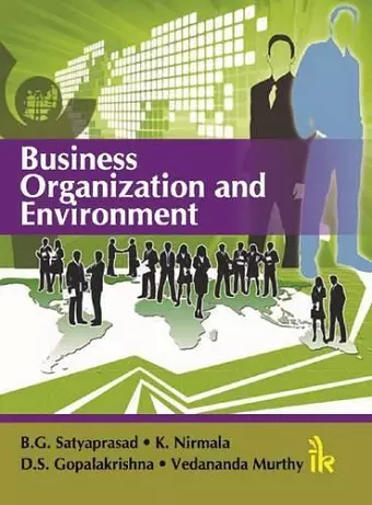 Business Organization and Environment cover