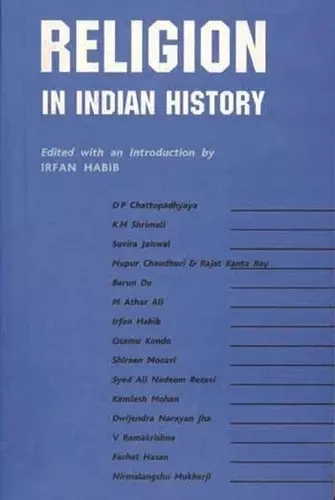 Religion in Indian History cover