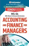 MS-04 Accounting and Finance for Managers cover