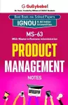 MS-63 Product Management cover