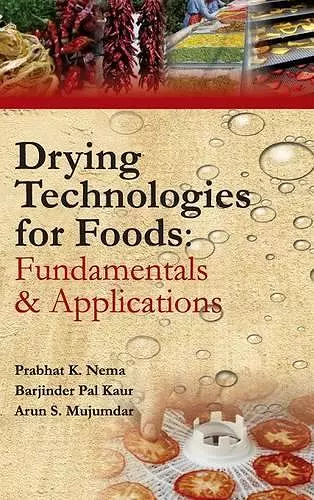 Drying Technologies for Foods: Part-I cover