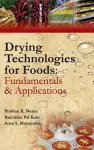 Drying Technologies for Foods: Part-I cover