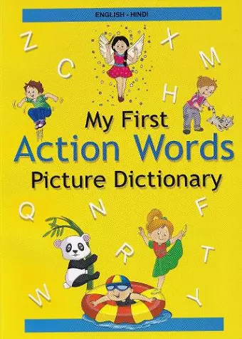 English-Hindi - My First Action Words Picture Dictionary cover