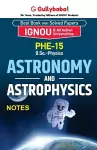 PHE-15 Astronomy and Astrophysics cover