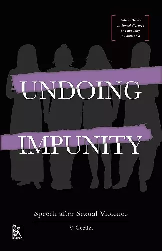 Undoing Impunity – Speech After Sexual Violence cover