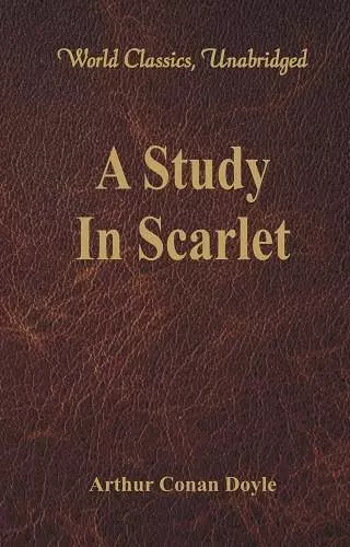 A Study In Scarlet cover