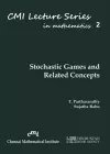 Stochastic Games and Related Concepts cover