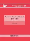 Nonlinear Functional Analysis cover