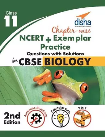 Chapter-wise NCERT + Exemplar + Practice Questions with Solutions for CBSE Biology Class 11 cover