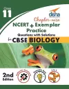 Chapter-wise NCERT + Exemplar + Practice Questions with Solutions for CBSE Biology Class 11 cover