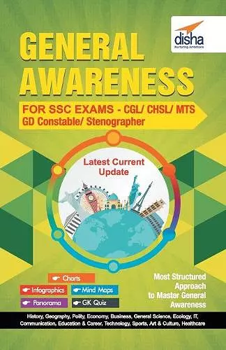 General Awareness for Ssc Exams Cgl Chsl Mts Gd Constable Stenographer cover