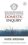 Rules and Procedure of Quasi-Judicial Function Domestic Enquiry cover