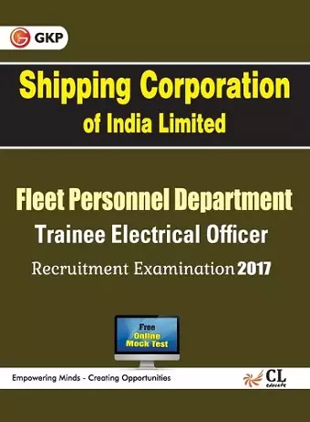 SCI Shipping Corporation of India Limited Trainee Electrical Officer Recruitment Examination cover