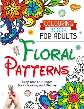 Colouring Book for Adults Floral Patterns cover