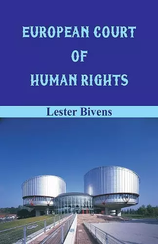 European Court of Human Rights cover