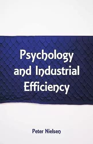 Psychology and Industrial Efficiency cover