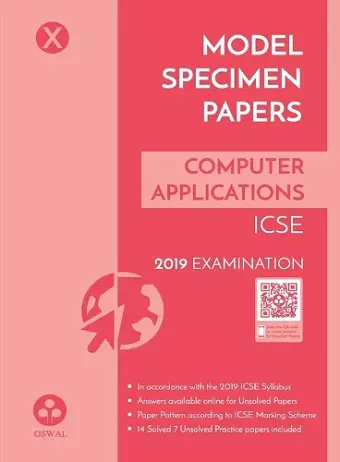 Model Specimen Papers for Computer Applications cover