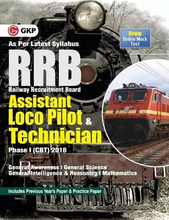 Rrb Assistant Loco Pilot & Technician Phase I (CBT) 2018 cover