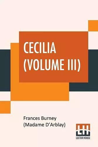 Cecilia (Volume III) cover