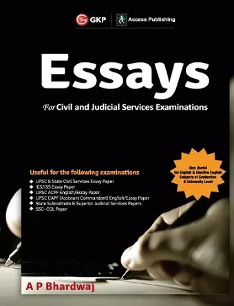 Essays for Civil and Judicial Services Examinations 2019 cover