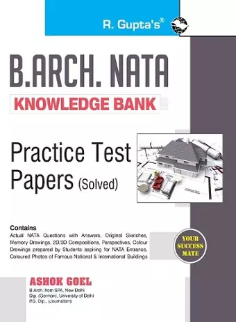 B. Arch. NATA Knowledge Bank Practice Test Papers cover