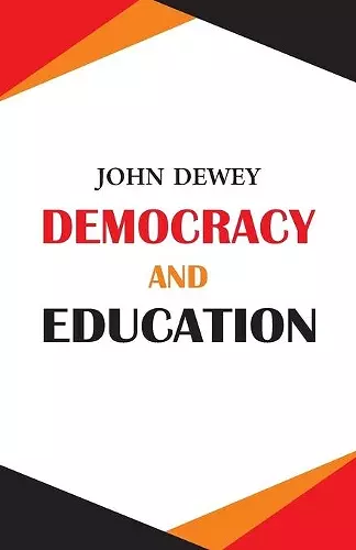 Democracy and Education cover