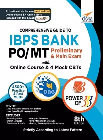 Comprehensive Guide to Ibps Bank Po/ Mt Preliminary & Main Exam with Online Course & 4 Online Cbts cover