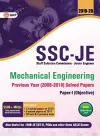 SSC JE Mechanical Engineering for Junior Engineers Previous Year Solved Papers (2008-18), 2018-19 for Paper I cover