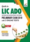 Guide to LIC ADO (Apprentice Development Officers) Preliminary Exam 2019 with 3 Online Tests cover